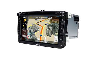  Snooper SMH Multimedia-Navigation DAB+ Festeinbaugerät
