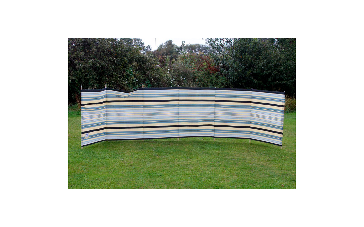  Blue Diamond Gestreifter Windschutz 5,4 X 1,22 Meter