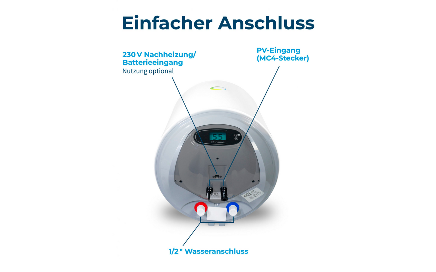  Fothermo Photovoltaischer Boiler 550 W