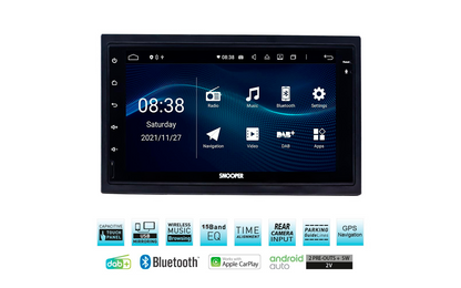  Snooper SMH Multimedia-Navigation DAB+ Festeinbaugerät