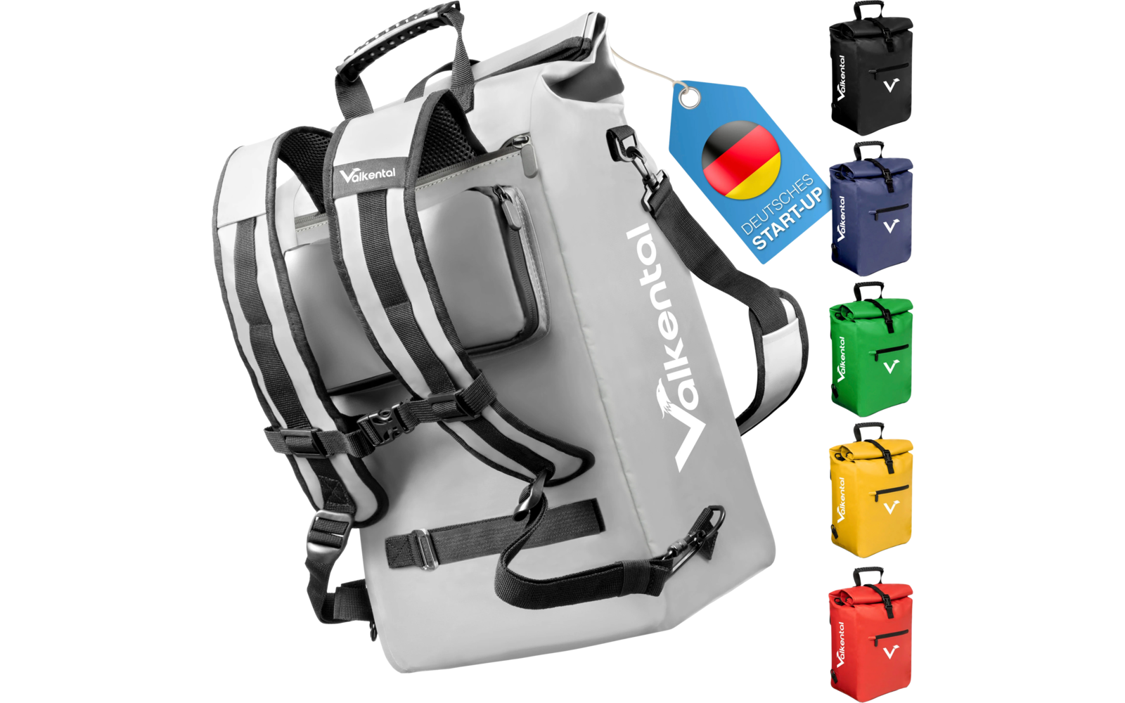  Valkental ValkOne 3-in-1 Fahrradtasche 25 Liter