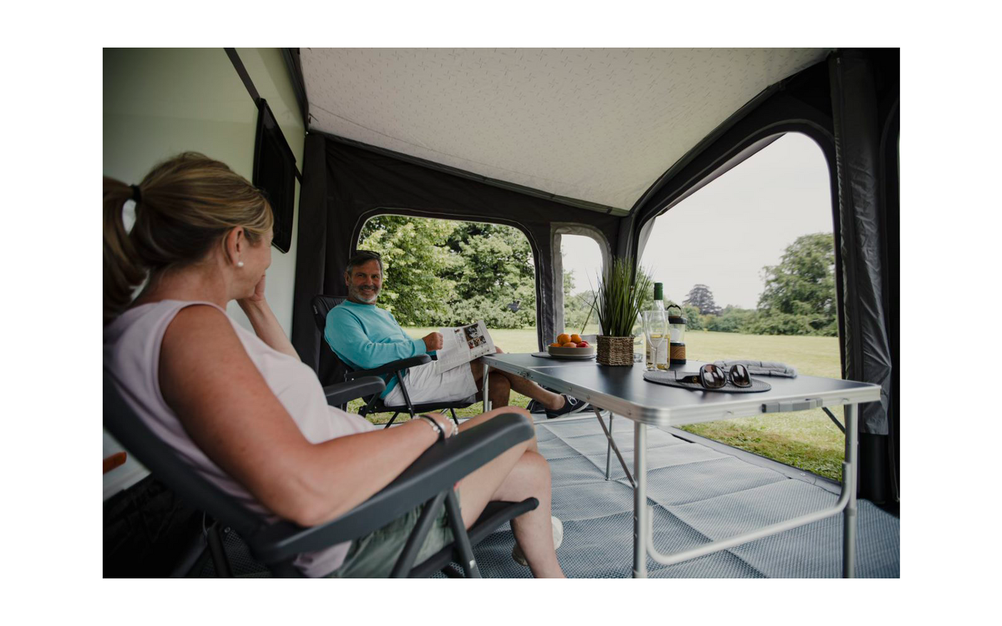  Vango Riviera Air 390 Elements ProShield Aufblasbares Reisevorzelt