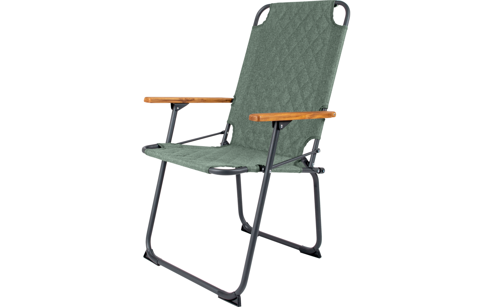  Bo-Camp Jefferson XL Industrial Klappstuhl Mit Bambus-Armlehnen