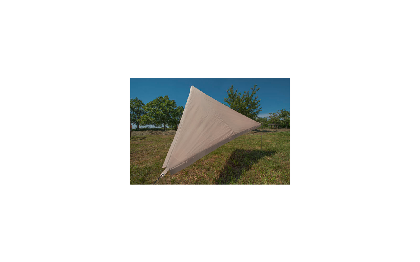  Bent Sonnensegel TC-Zip-Protect Canvas Single Aus Baumwoll-Mischgewebe Mit Reißverschluss-Abdeckklappen