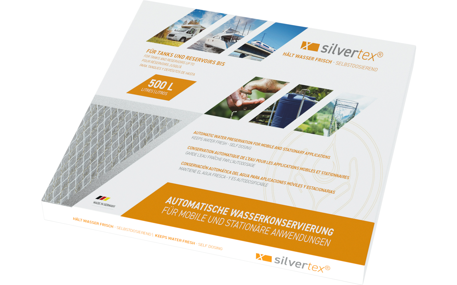  Silvertex Trinkwasserkonservierung Für Tanks