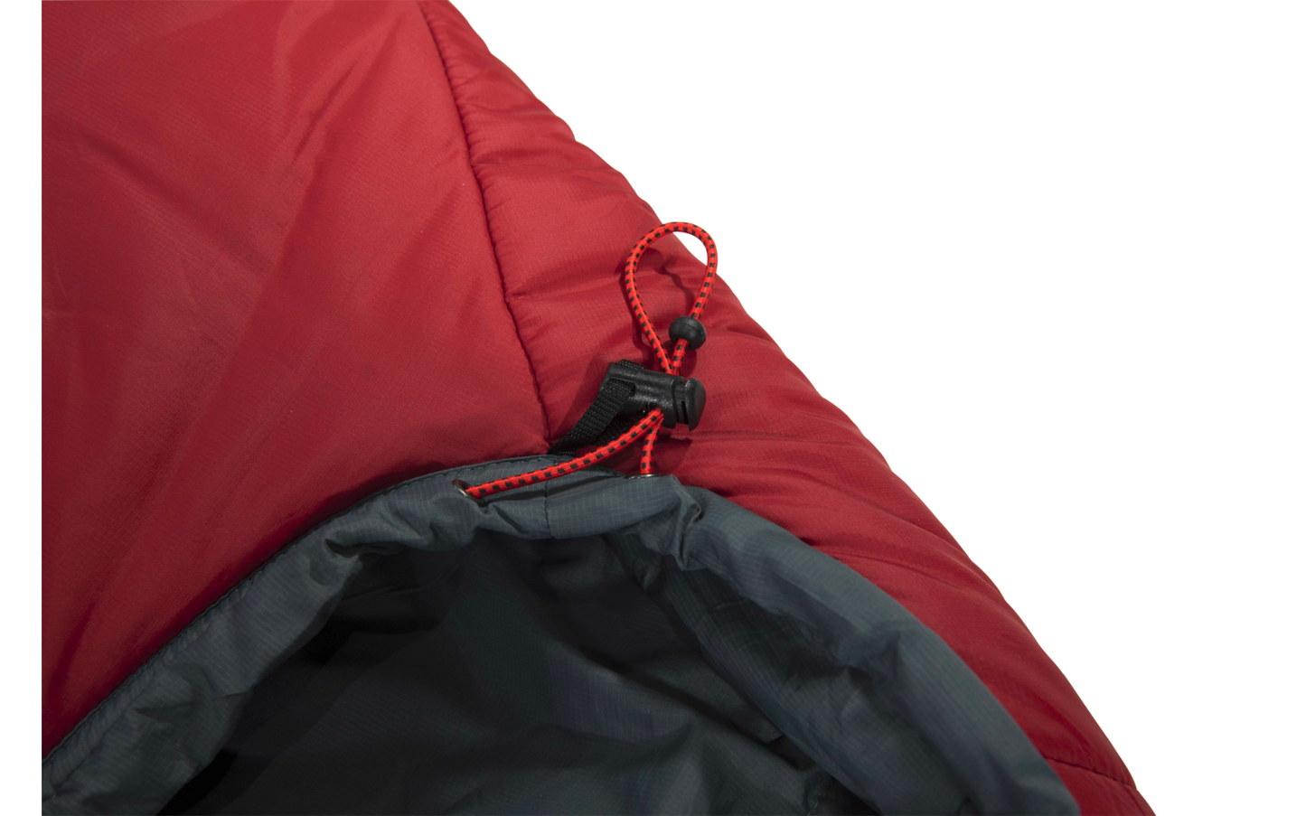 High Peak Hyperion 1 M Mumienschlafsack 210 X 80 Cm Dunkelrot/grau