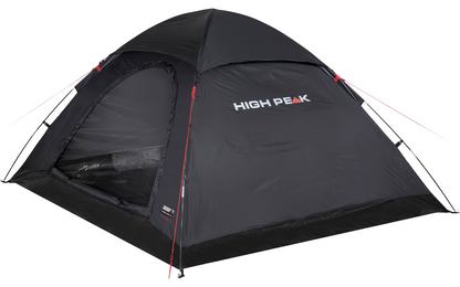  High Peak Monodome XL Freistehendes Einfachdach Kuppelzelt Schwarz Für 4 Personen