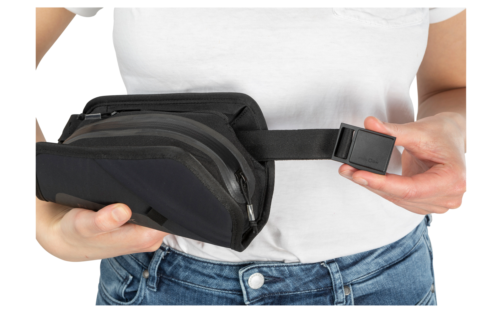  Fidlock Twist Essential Bag M Mit Bike Base Tasche Mit Flaschenhaltersystem Für Fahrradrahmen 1,1 Liter