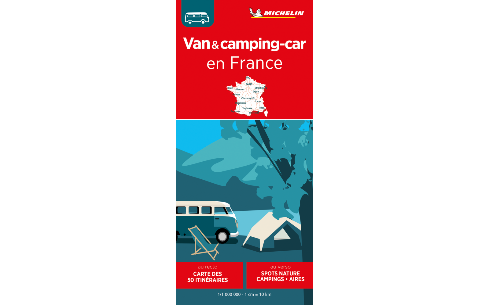  Michelin Carte Van Et Camping-Car En France