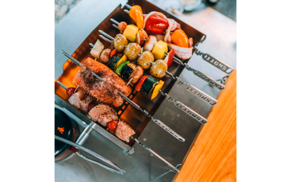  Skotti Grillspieße Pikes Für Skotti Grill 6 Stück / 28 Cm