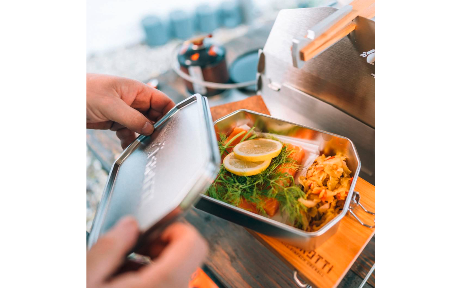  Skotti Multifunktionsbox Boks Für Skotti Grill Inklusive Hebezange