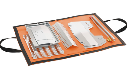  Skotti Mobiler Gasgrill / Kohlegrill Inklusive Tragetasche Und Gasschlauch