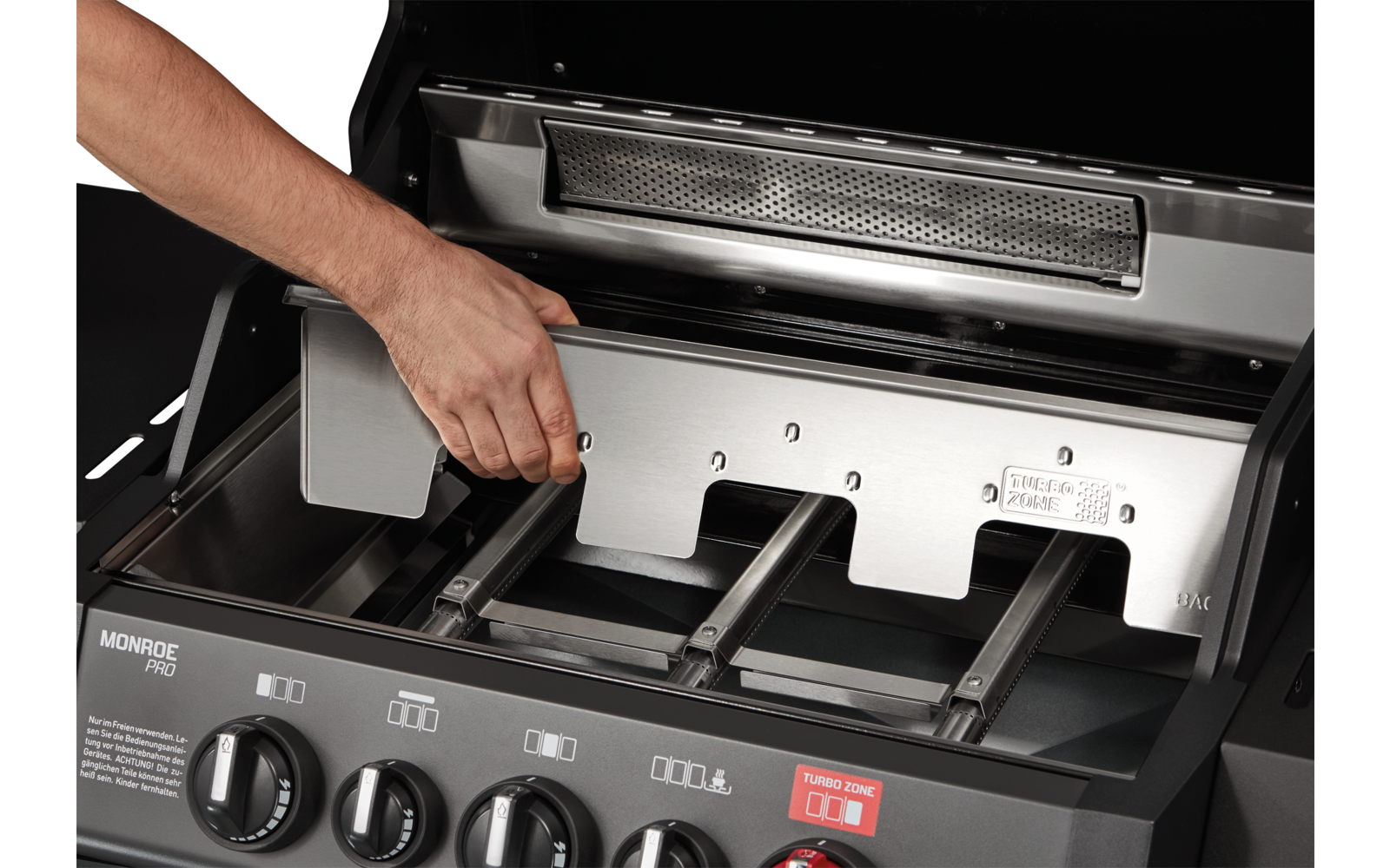  Enders Monroe Pro 3 SIK Turbo Shadow Gasgrill