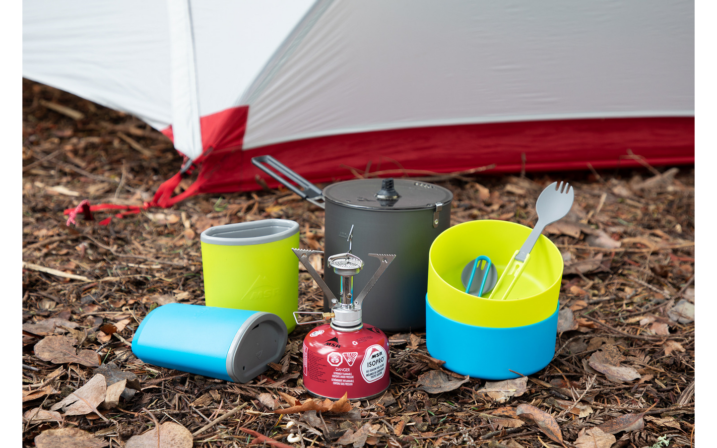  MSR MessKit Campinggeschirr Für 2 Personen 6-teilig
