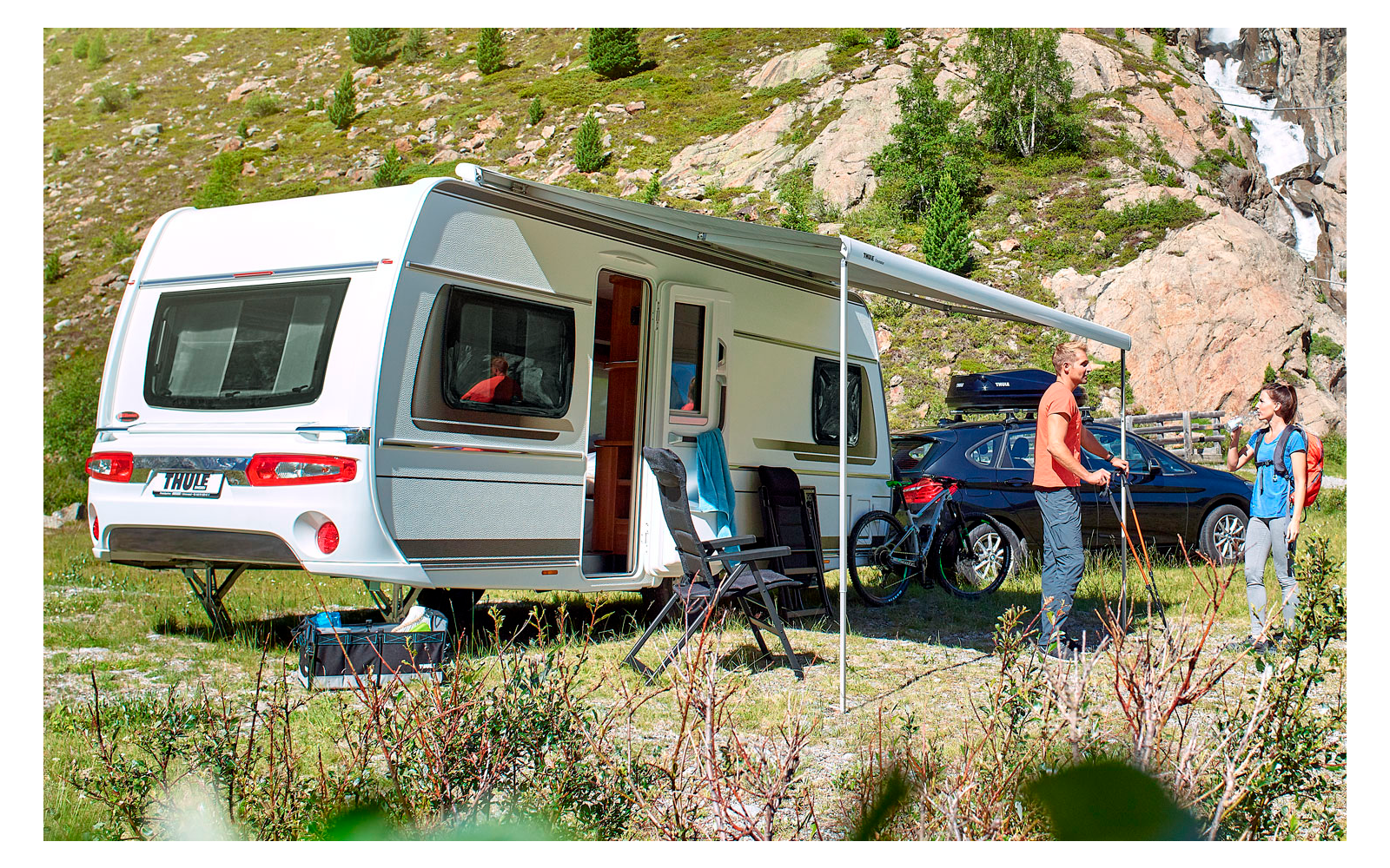  Thule Omnistor 6300 Dachmarkise Für Ducato / Jumper / Boxer (Anthrazit / Mystic Grau)