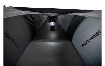  High Peak Monodome XL Freistehendes Einfachdach Kuppelzelt Schwarz Für 4 Personen
