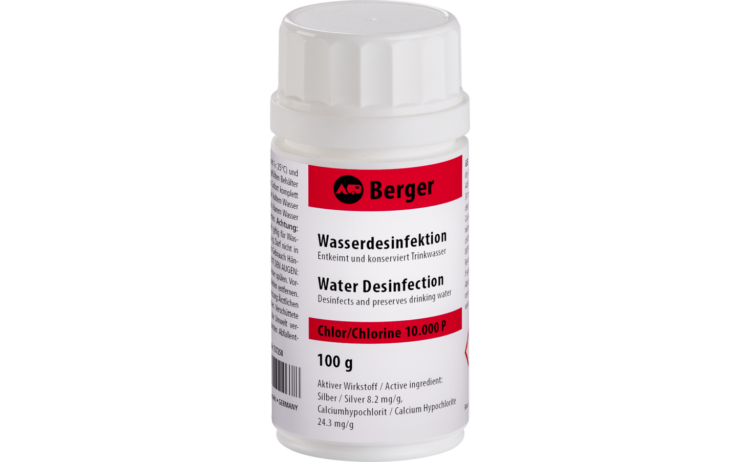  Berger Wasserdesinfektion -mit Chlor-