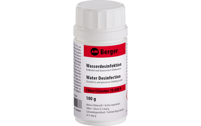  Berger Wasserdesinfektion -mit Chlor-