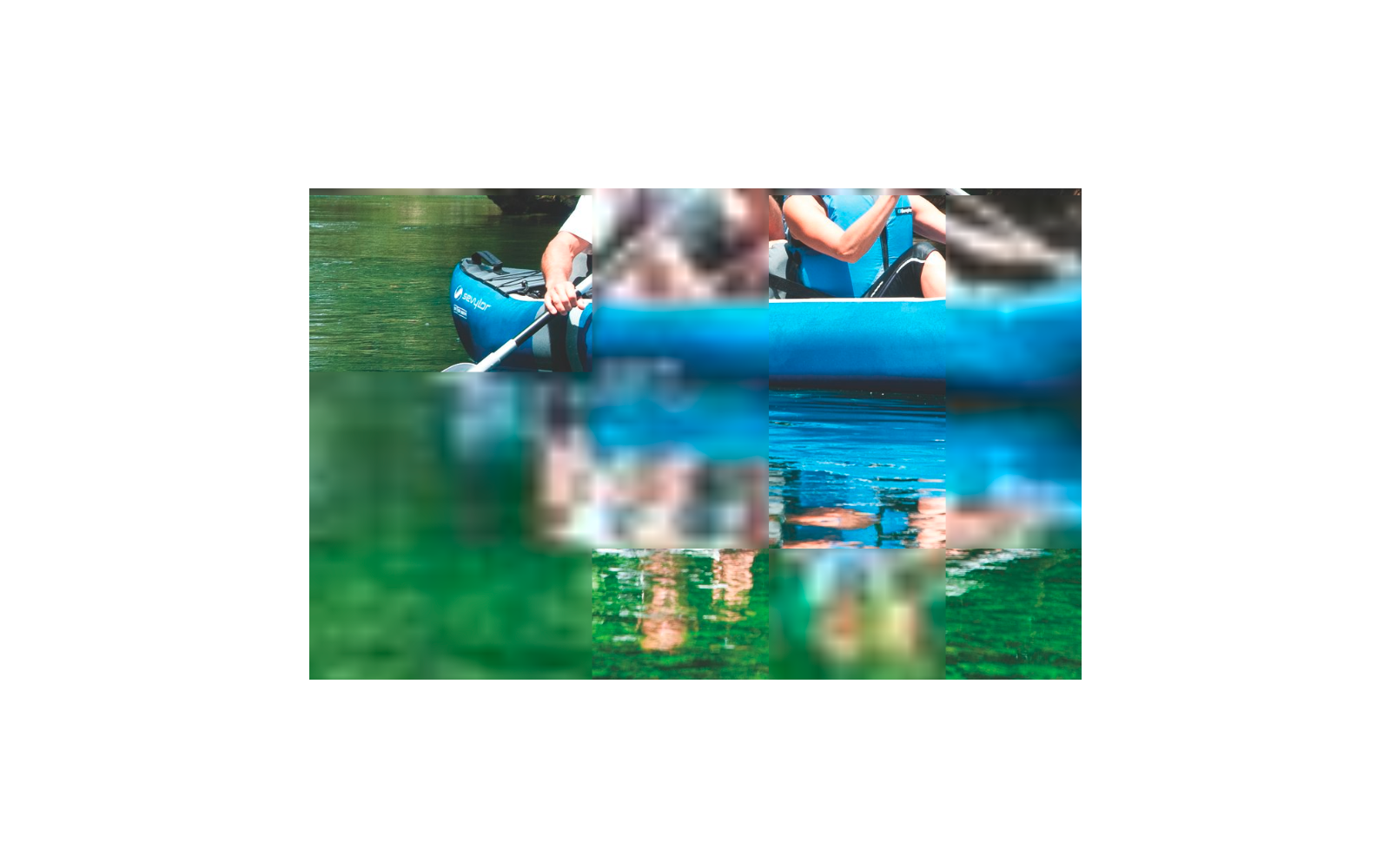  Sevylor Adventure Kit Aufblasbares Kajak