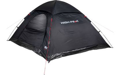  High Peak Monodome XL Freistehendes Einfachdach Kuppelzelt Schwarz Für 4 Personen