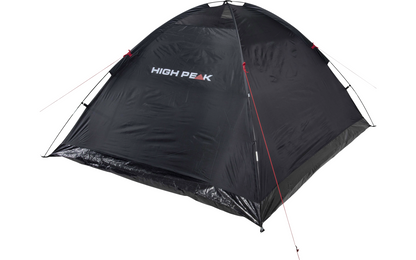  High Peak Monodome XL Freistehendes Einfachdach Kuppelzelt Schwarz Für 4 Personen