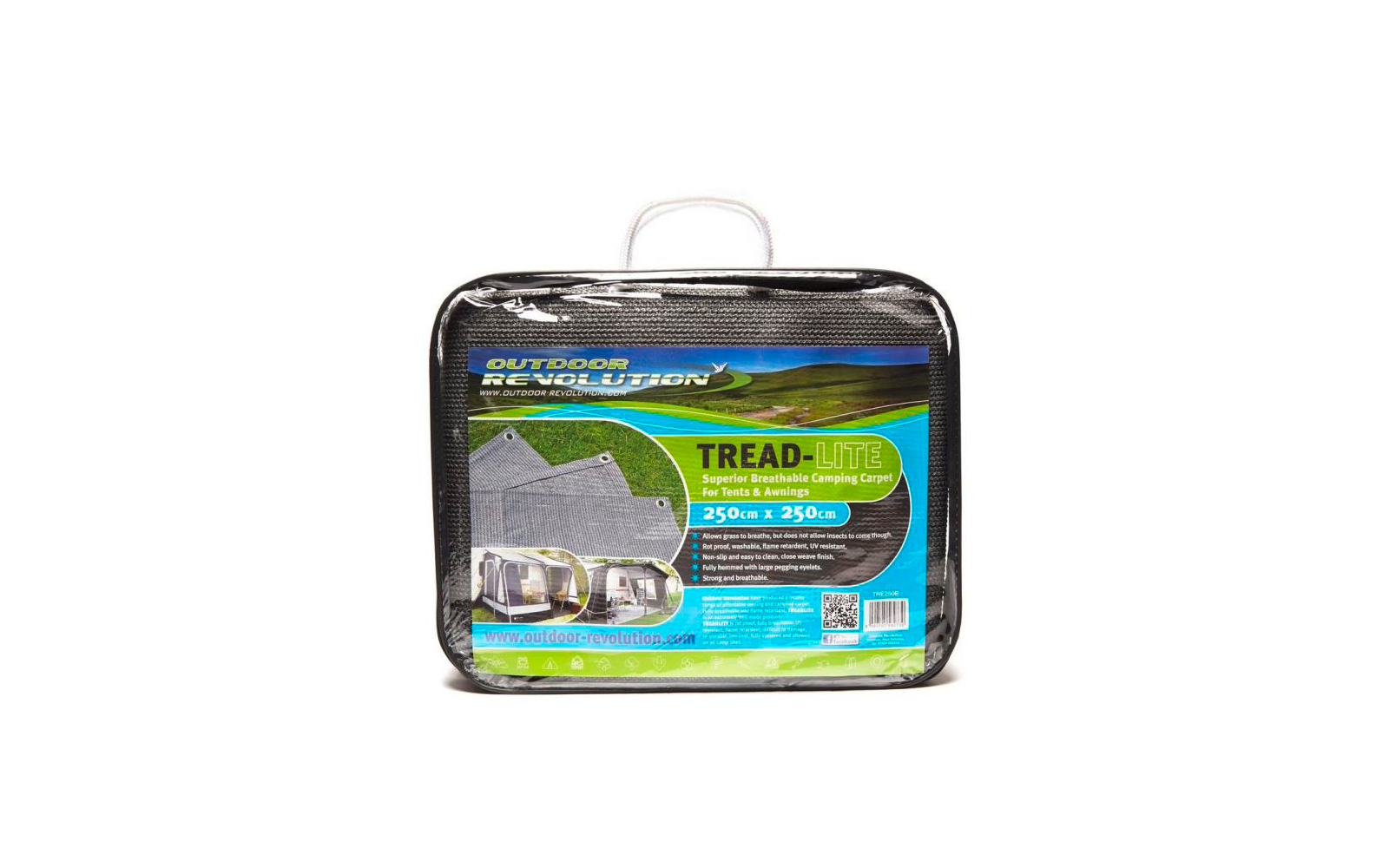  Outdoor Revolution Treadlite Vorzeltteppich Grau