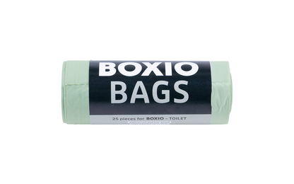  Boxio Bio Bags Kompostierbare Beutel 25 Stück Für Trockentoilette 10 Liter