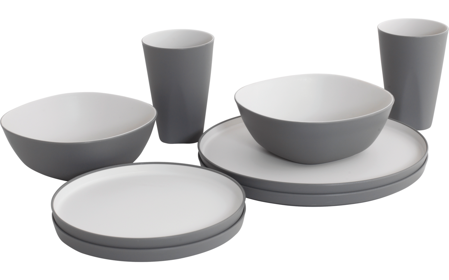 Outwell Gala 2 Personen Dinner Set 8 Teilig