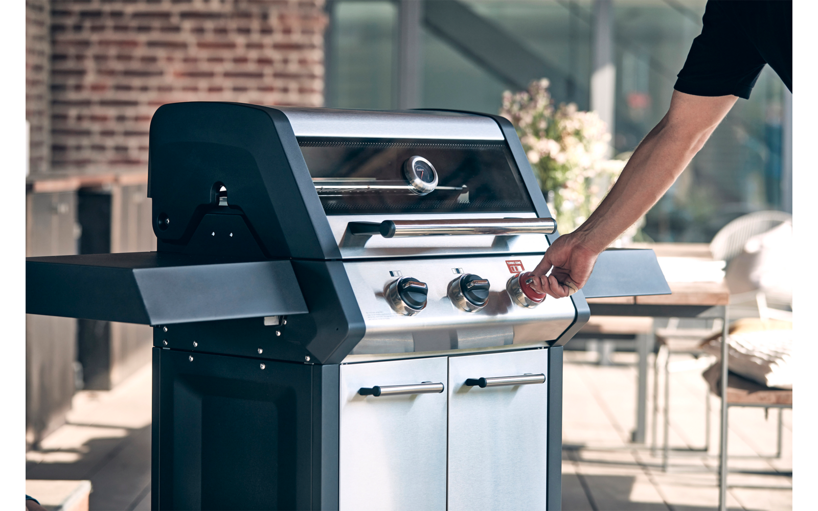  Enders Monroe ProX 3 S Turbo Gasgrill