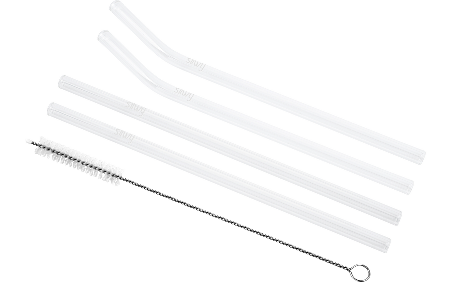  Silwy Trinkhalm-Set