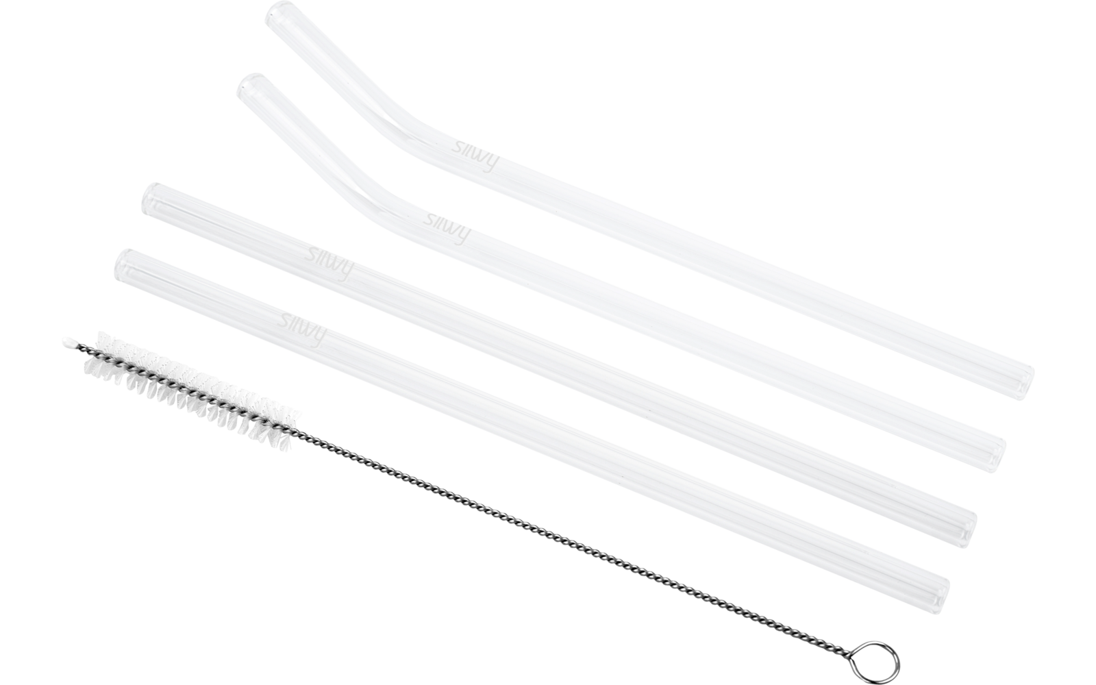  Silwy Trinkhalm-Set