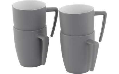  Outwell Gala 4 Personen Tassen Set 4 Teilig Grey Mist