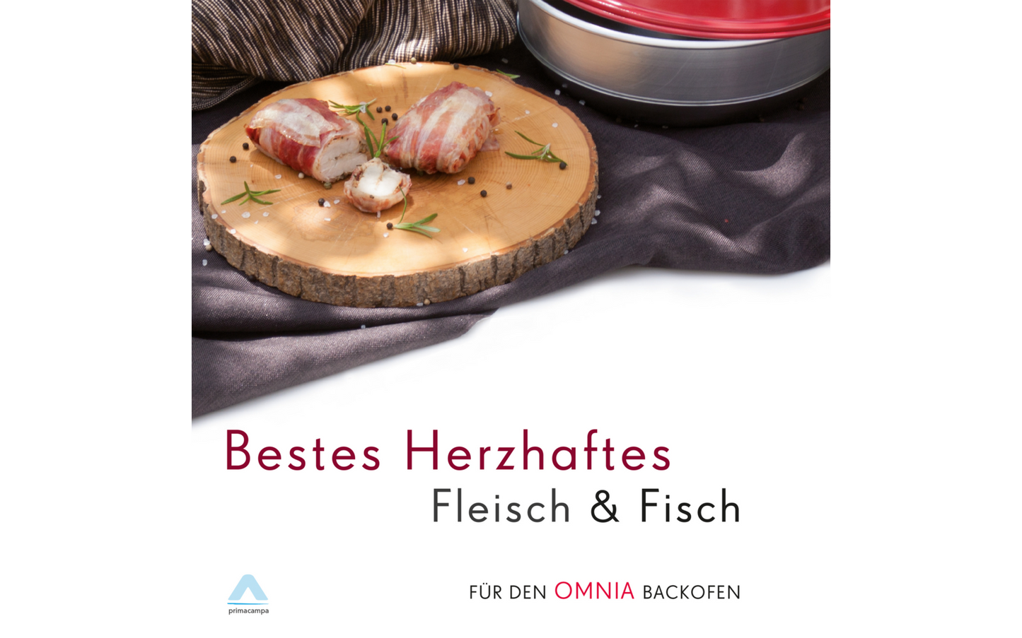  Mzmp Herzhaftes - Fleisch & Fisch Kochbuch Für Den Omnia Backofen