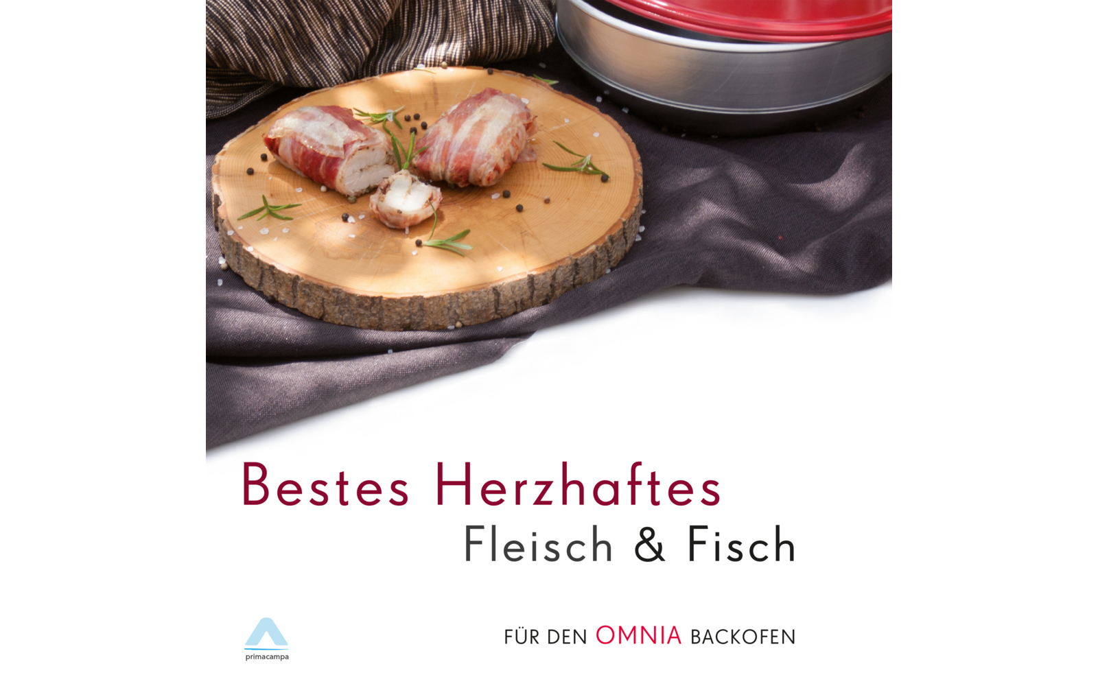  Mzmp Herzhaftes - Fleisch & Fisch Kochbuch Für Den Omnia Backofen